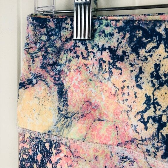 Roxy Womens Kaileo High Waisted Ankle Length Workout Leggings Large - Picture 8 of 14